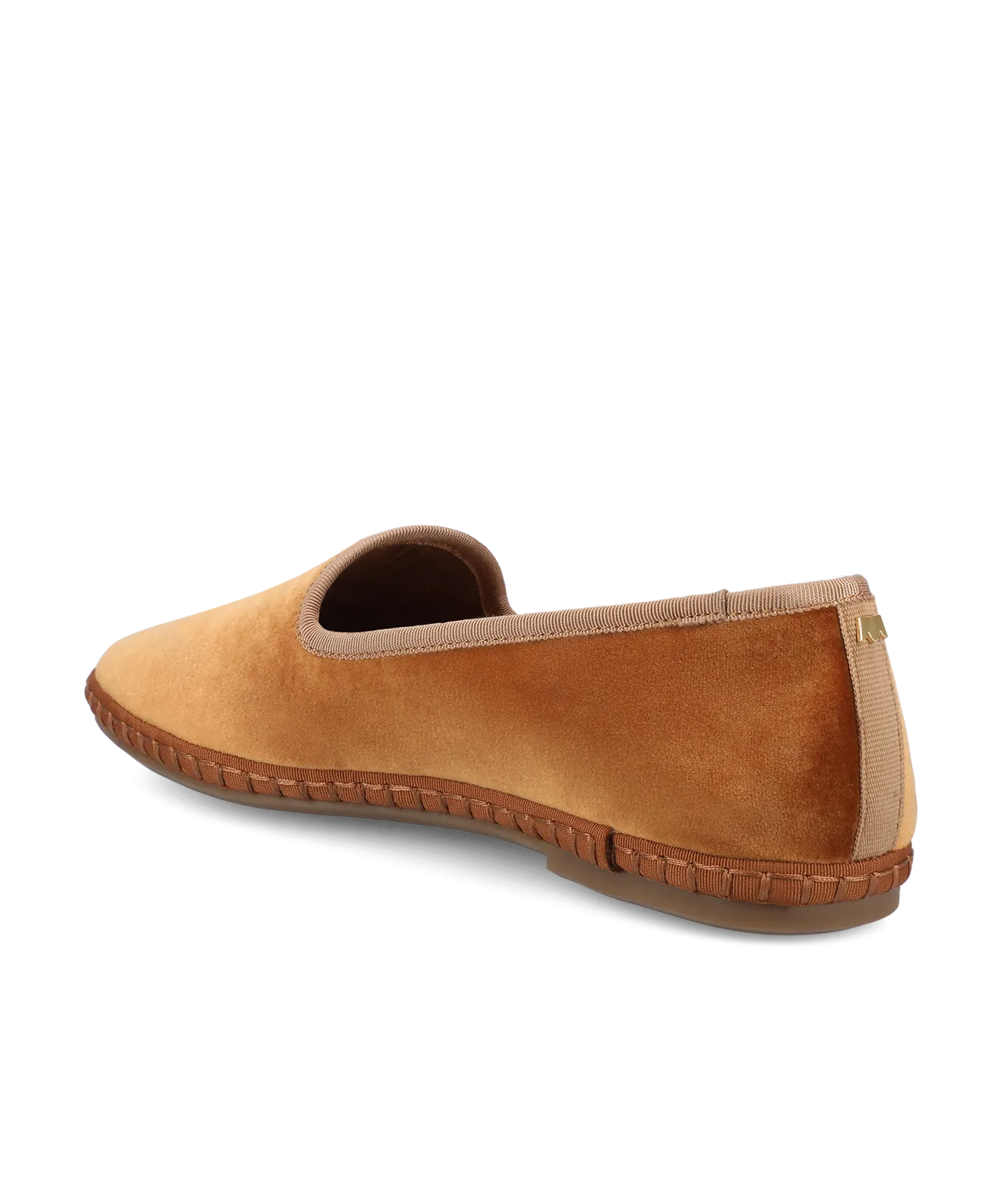 Travel Step Edge The Heron - Tan Velvet