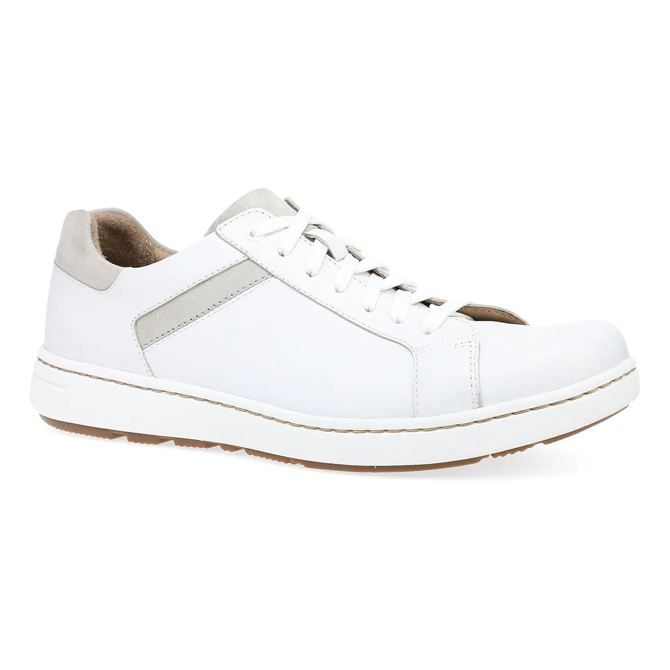 Dansko Trevor Mens Shoes WhiteCalf