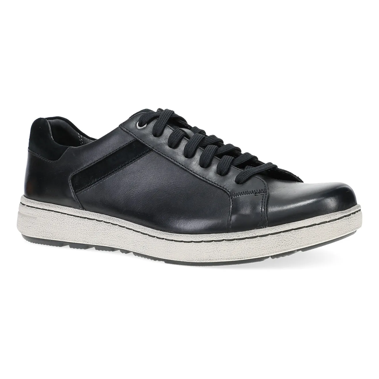 Dansko Trevor Mens Shoes Black Burnished Calf