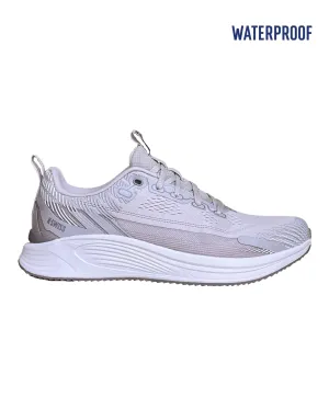 09458-022-M | MEN'S PROTO TRAINER WATERPROOF SNEAKERS | SILVER/CINDER/BLC Sleek Form Work Out