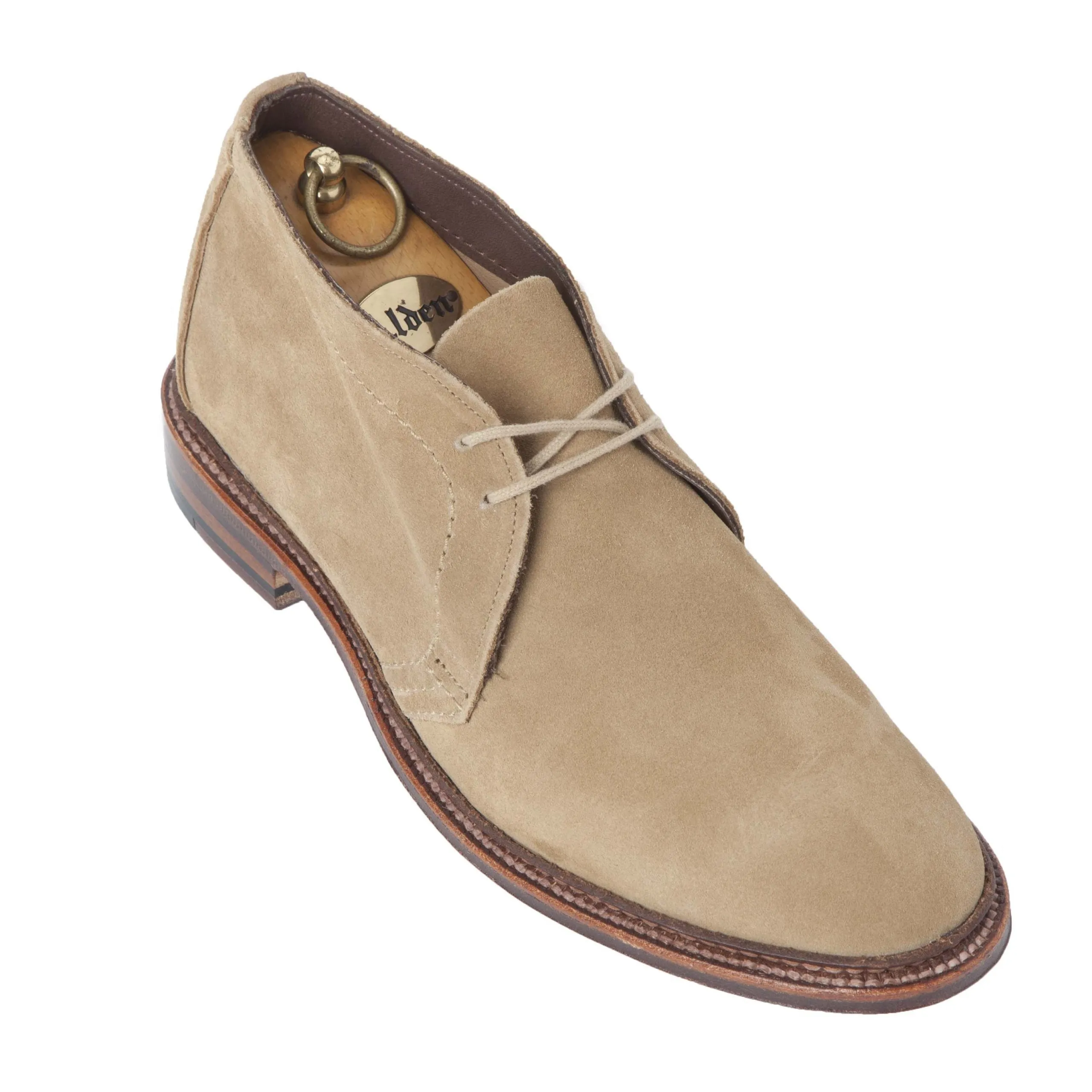 Trendy Style 1494 - Unlined Chukka  in Tan Suede