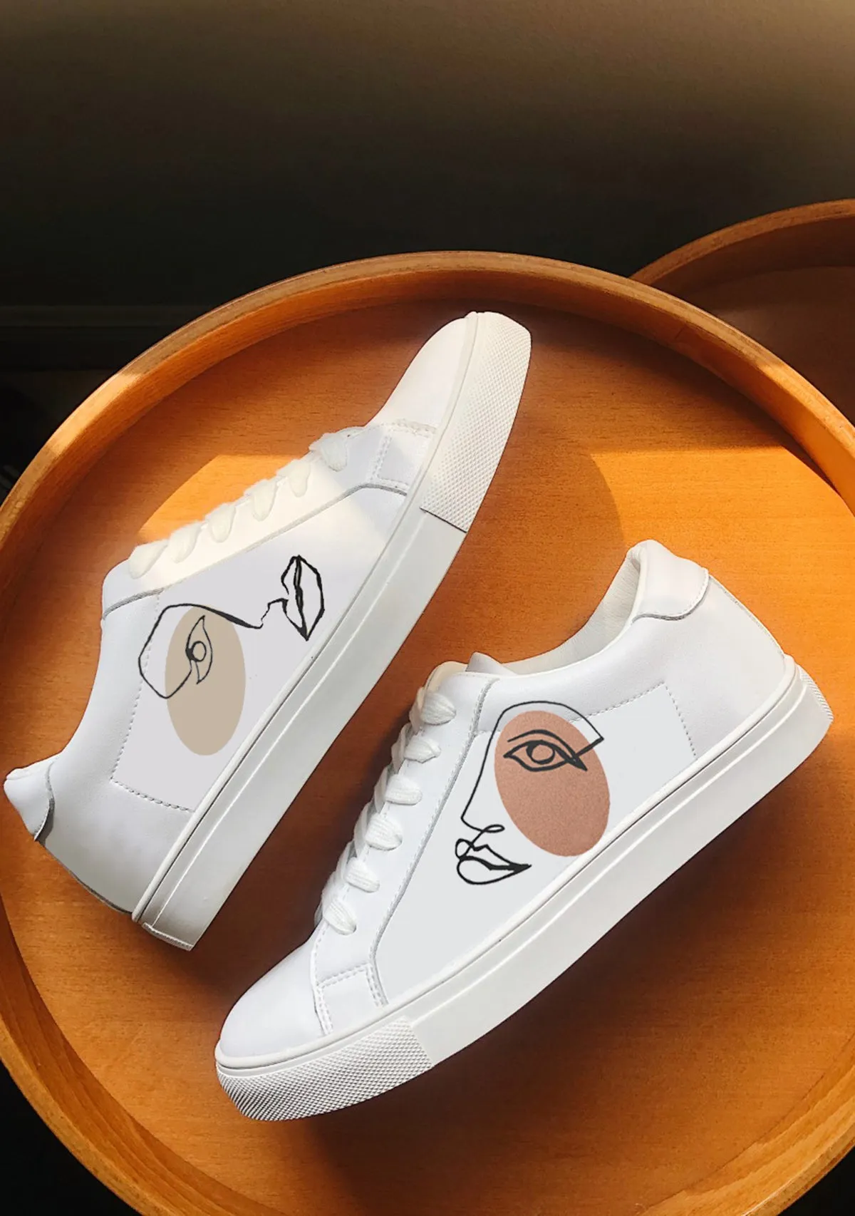 Twins White Sneaker Motion Control Midsole