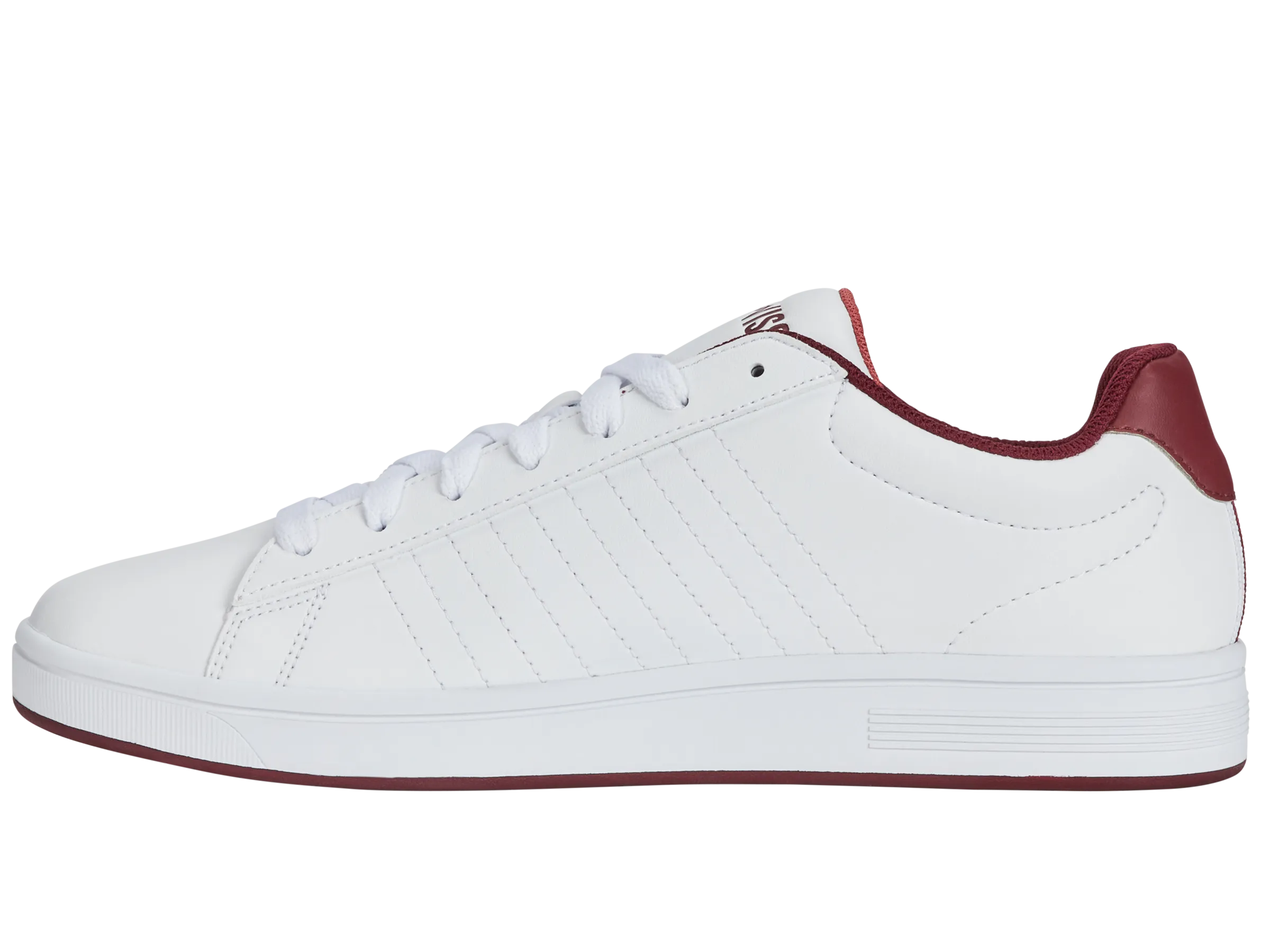 Ultimate Wear 06599-135-M | COURT SHIELD | WHITE/BRUSCHETTA/CABERNET