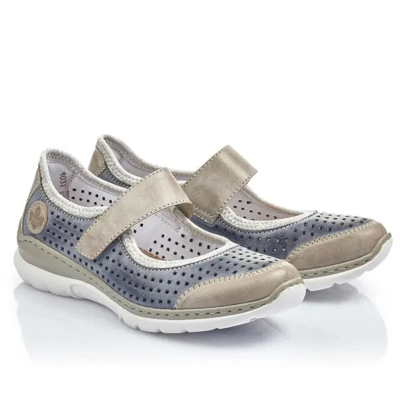 Ultra-soft shock absorption RIEKER NIKITA L32B542 - STEEL