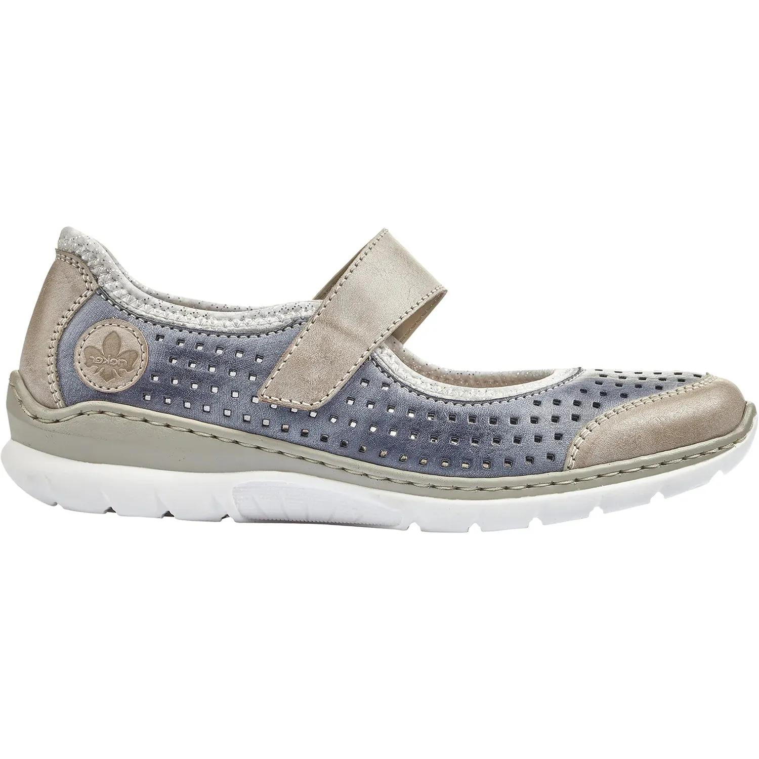 Ultra-soft shock absorption RIEKER NIKITA L32B542 - STEEL