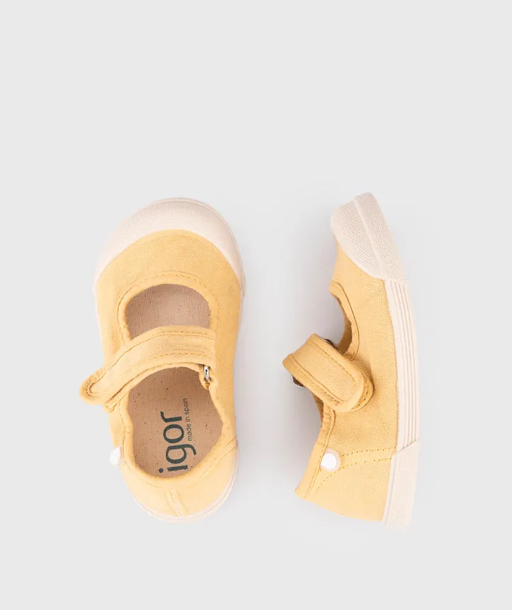 Unique Styles Igor Girl's Lona Mercedes Shoes - Dijon