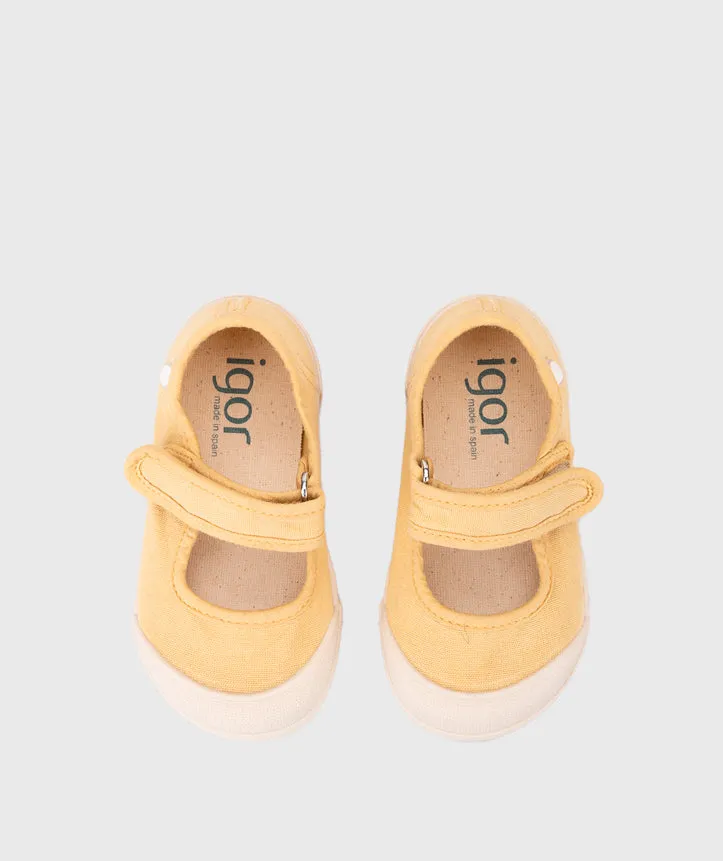 Unique Styles Igor Girl's Lona Mercedes Shoes - Dijon