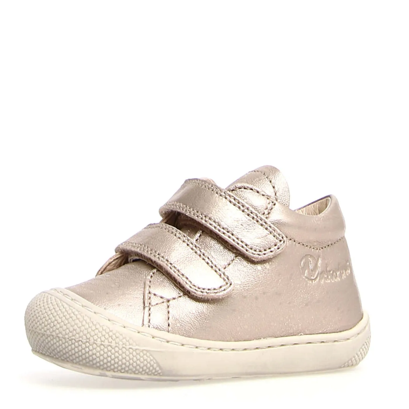 Fancy kids' clothing Comfortable kids' shoes Naturino Girl's Cocoon Shoes, Pebbled Cipria