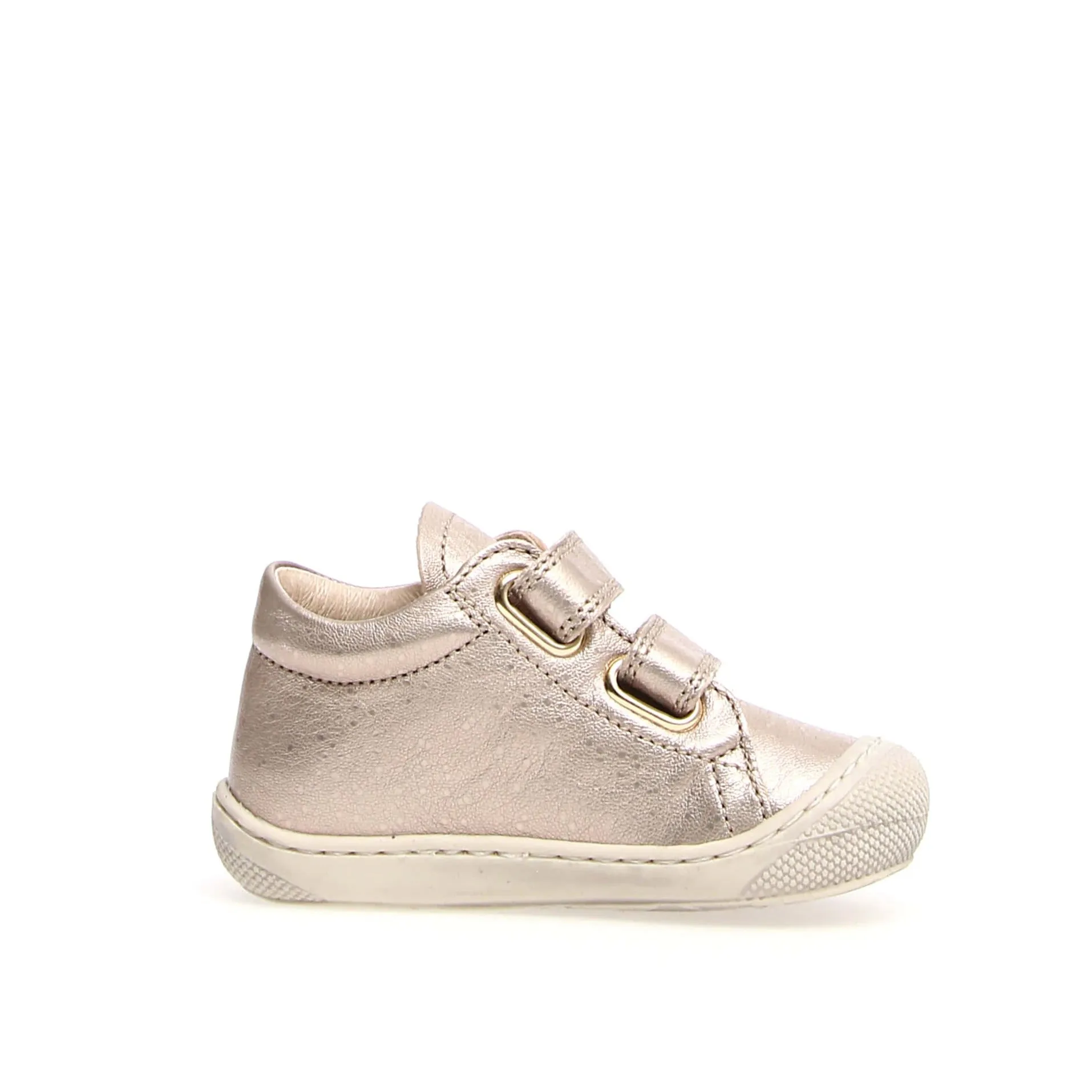 Unique Styles Naturino Girl's Cocoon Shoes, Pebbled Cipria