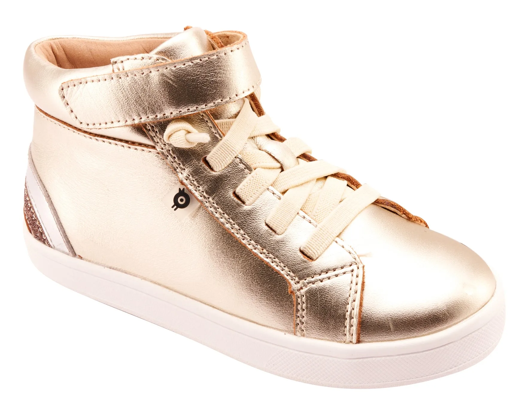 Unisex Styles Old Soles Girl's and Boy's 1011 Sneaksta Rainbow Casual Shoes - Titanium / Silver / Glam Choc / Gold