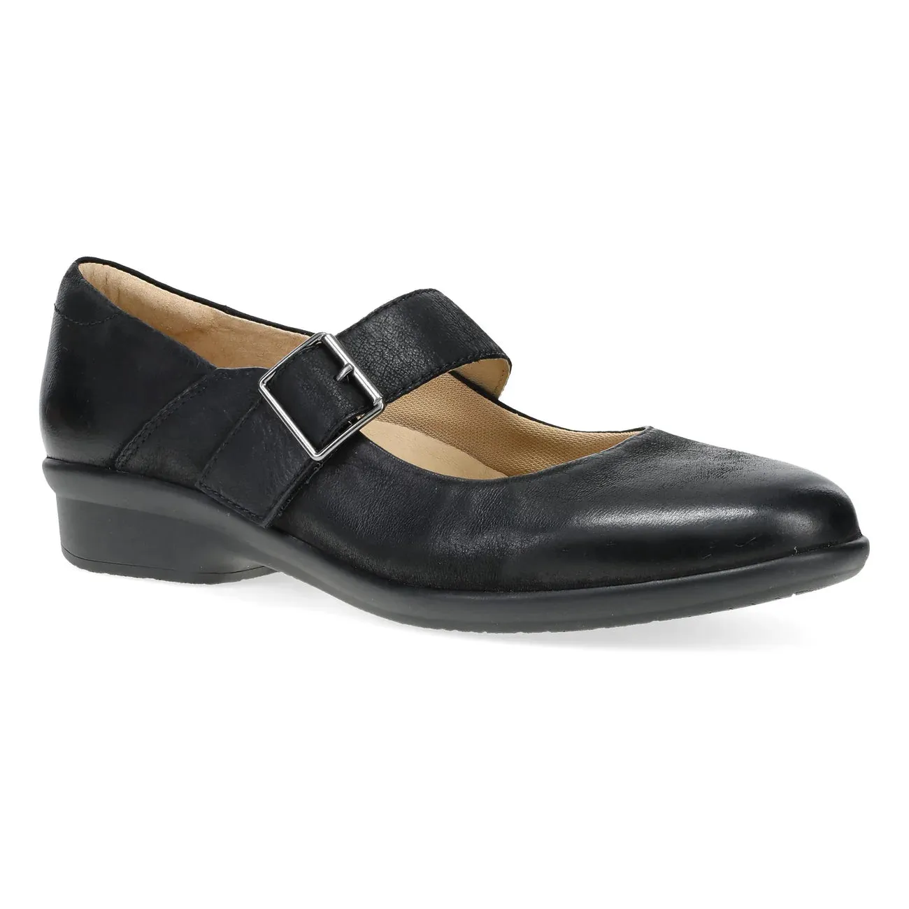 Unmatched comfort DANSKO COLLETTE - BLACK BURNISHED NUBUCK