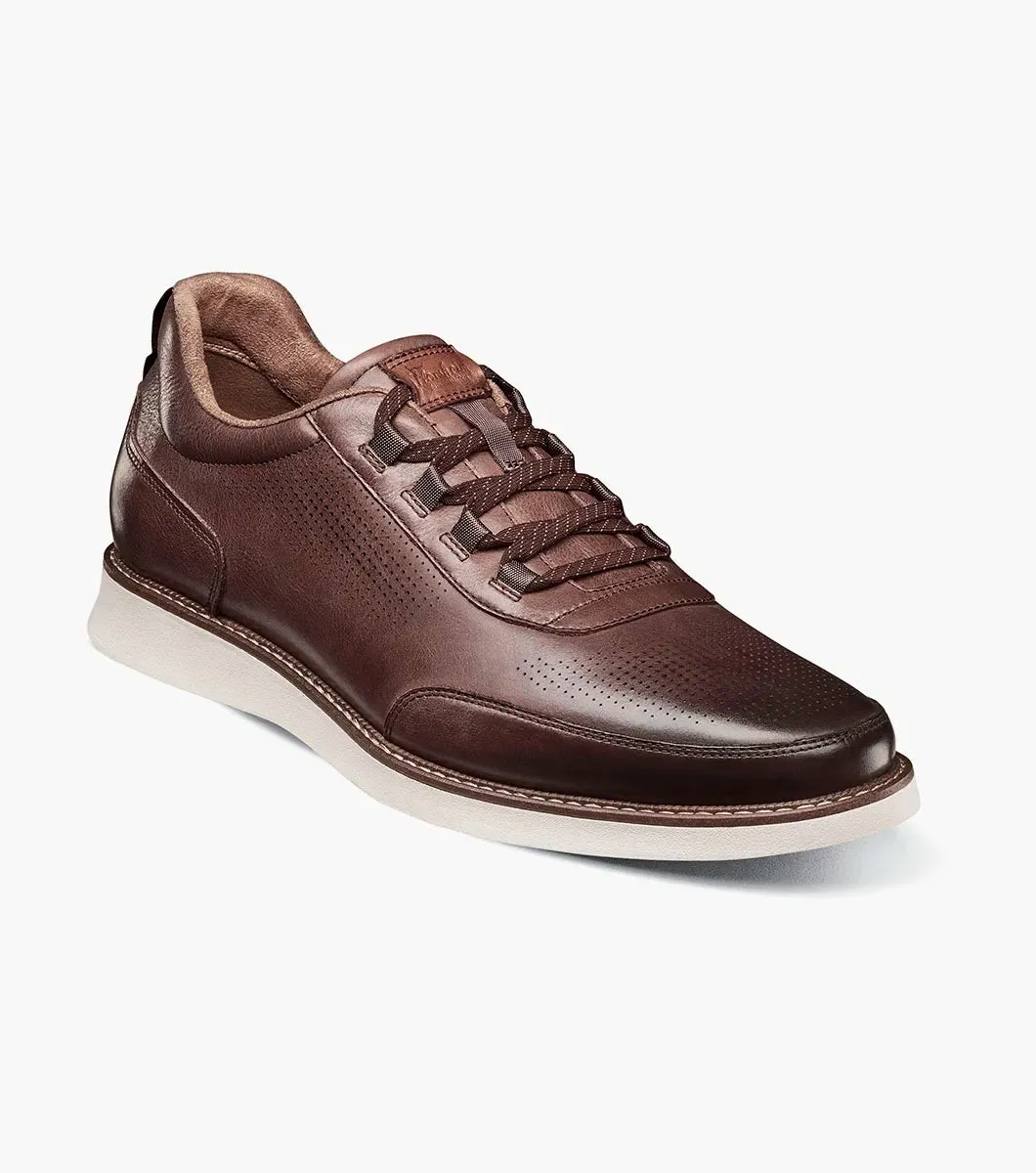 Urban Edge Launch Elastic Lace Slip On-Brown | Florsheim