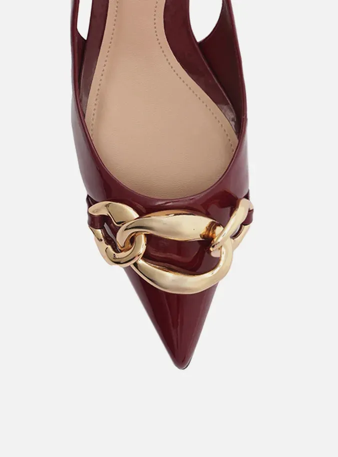 Vanessa  Stiletto Pump Boho Heels