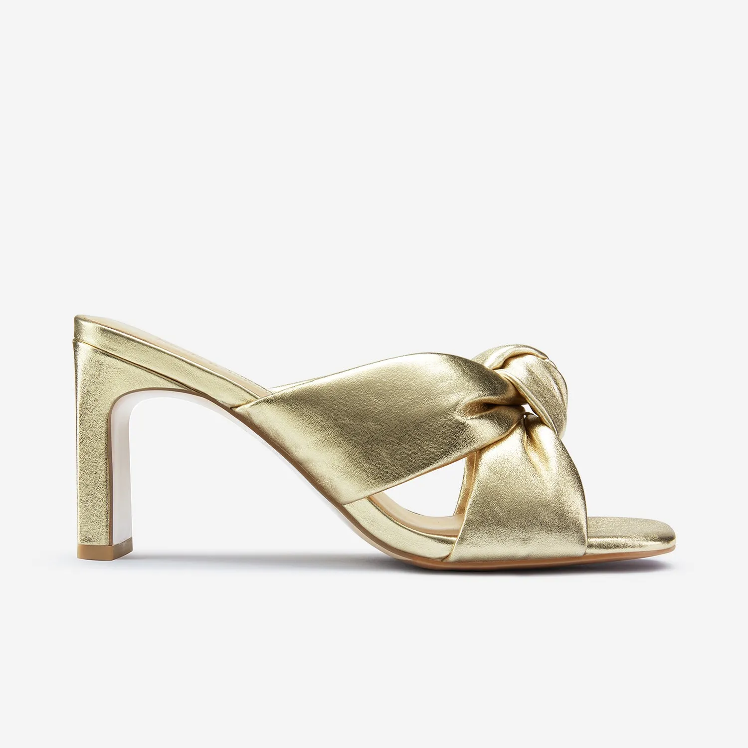 Summer Heels for Women Beach Wedding Heels Velma Sandal Heel | Gold Leather