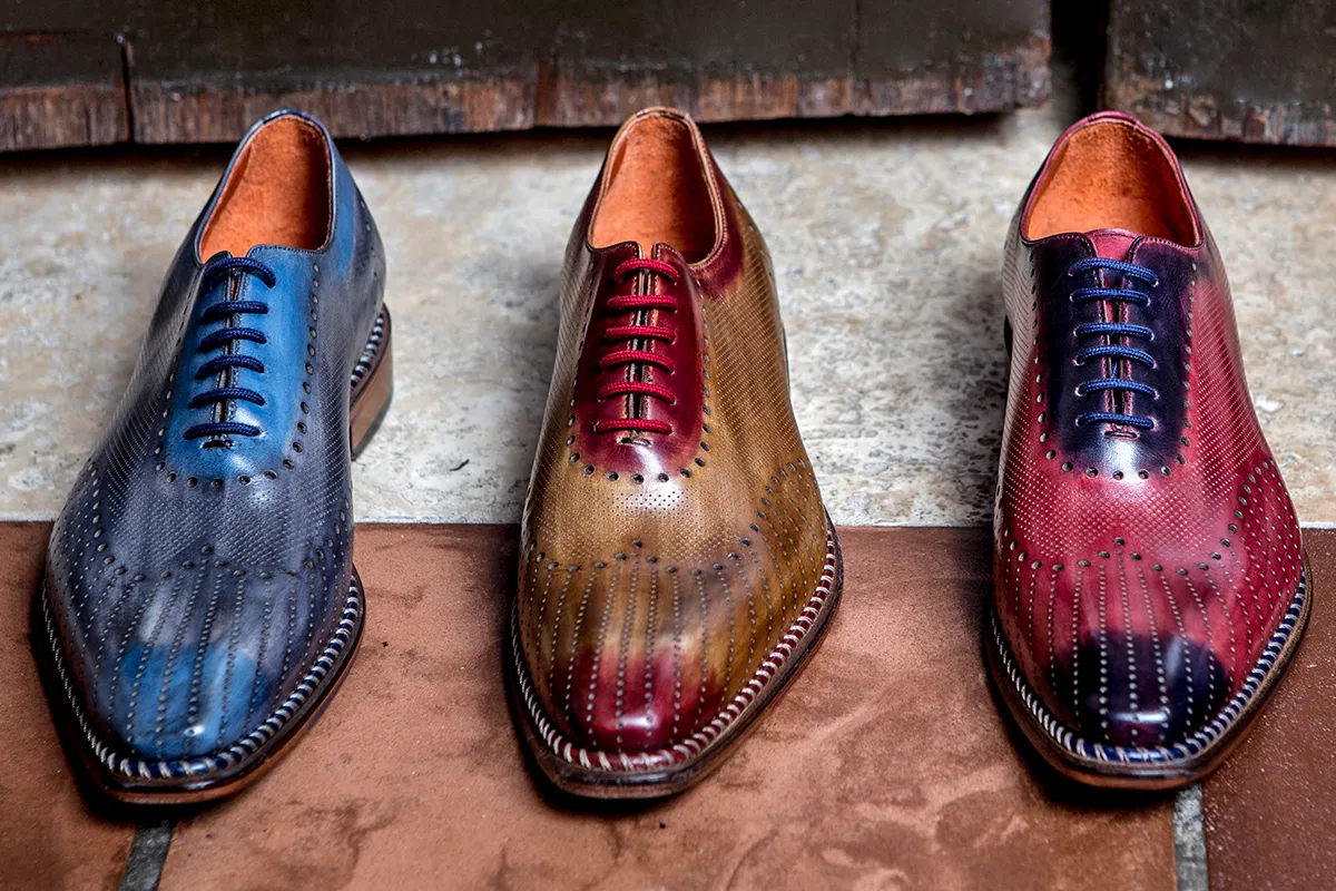 VELOCE CUOIO ENGLAND OXFORD Sleek Edge