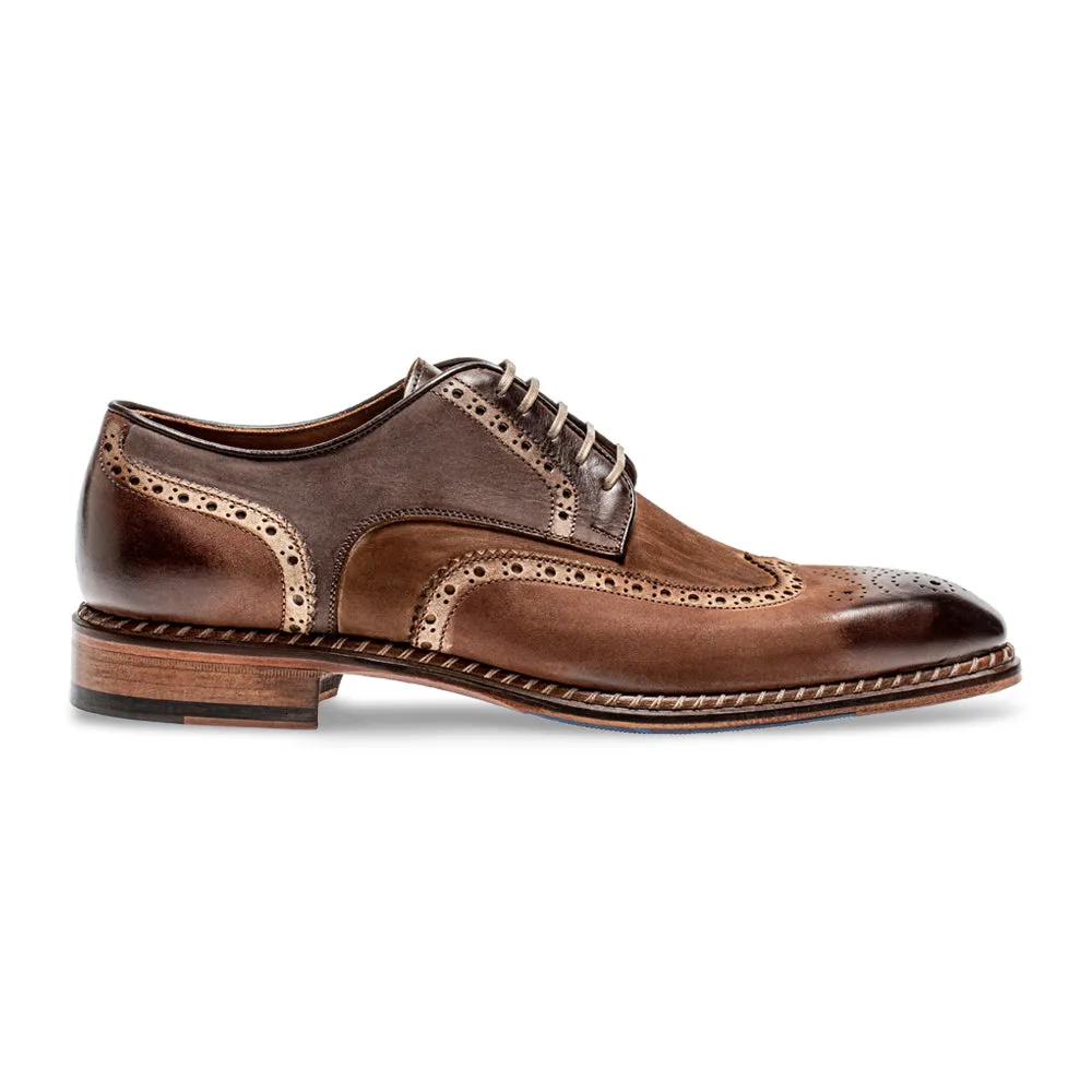 Perfect Match VELOCE MARRONE CUOIO FAGGIO WINGTIP
