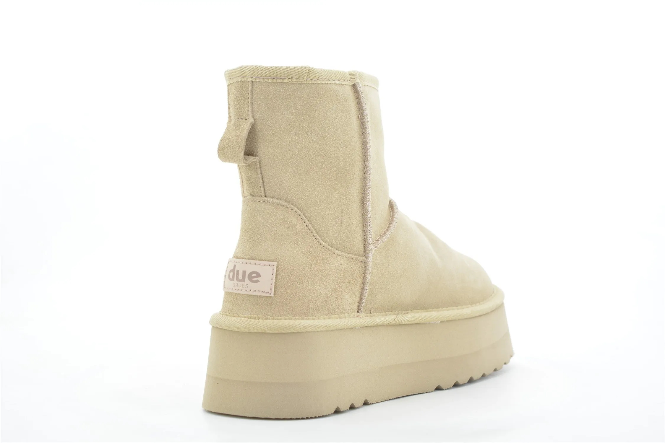 VERONA PLATFORM II BEIGE Spiked Stilettos