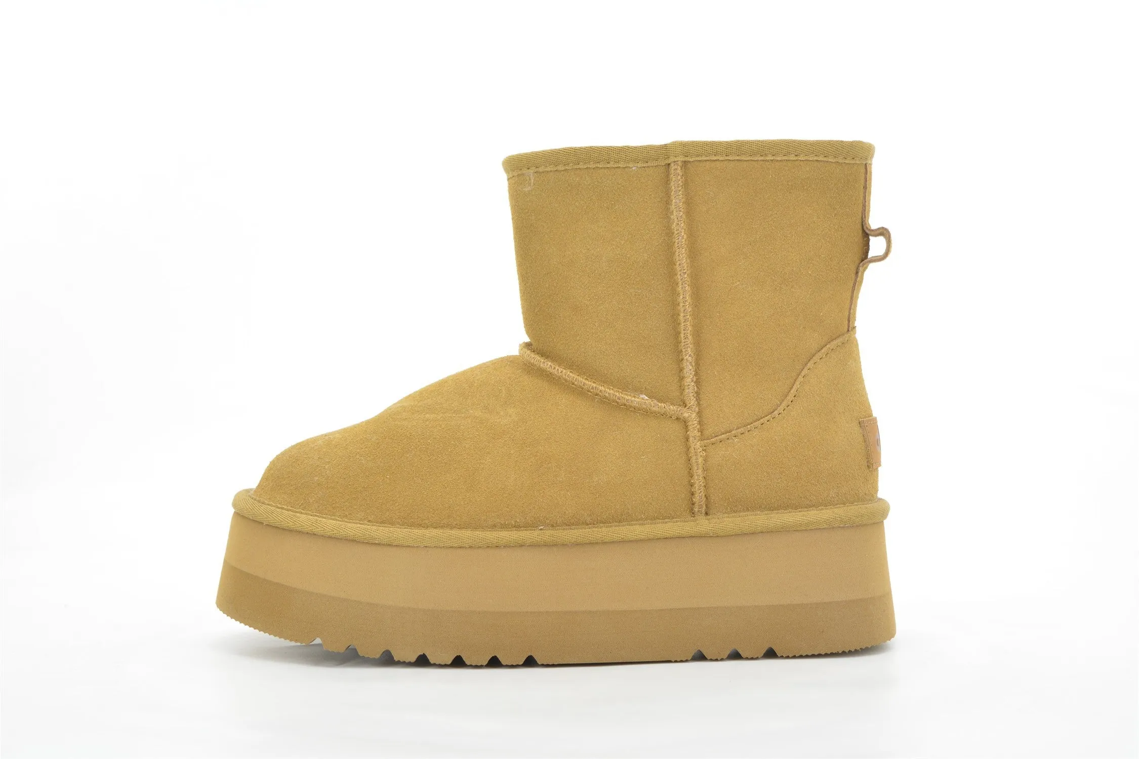 VERONA PLATFORM II CAMEL Heart Shaped Heels