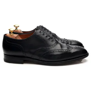 Desk Ready Black Leather Oxford Brogues UK 9.5 G