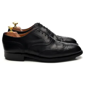 Stylish Comfort 'Loddington R' Black Leather Oxford Brogues UK 7 F