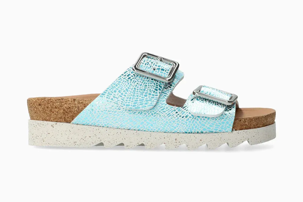 Versatile Heels MEPHISTO MAELIA - TURQUOISE