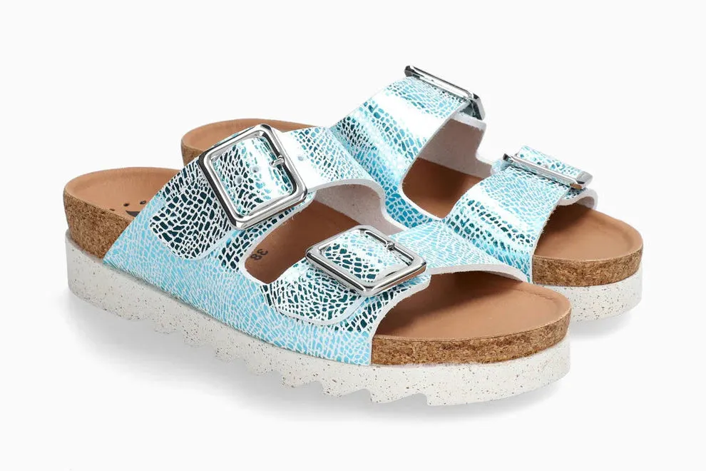 Versatile Heels MEPHISTO MAELIA - TURQUOISE