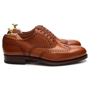 '813' Tan Brown Leather Oxford Brogues UK 7 - 11.5 Desk Ready Street Fit
