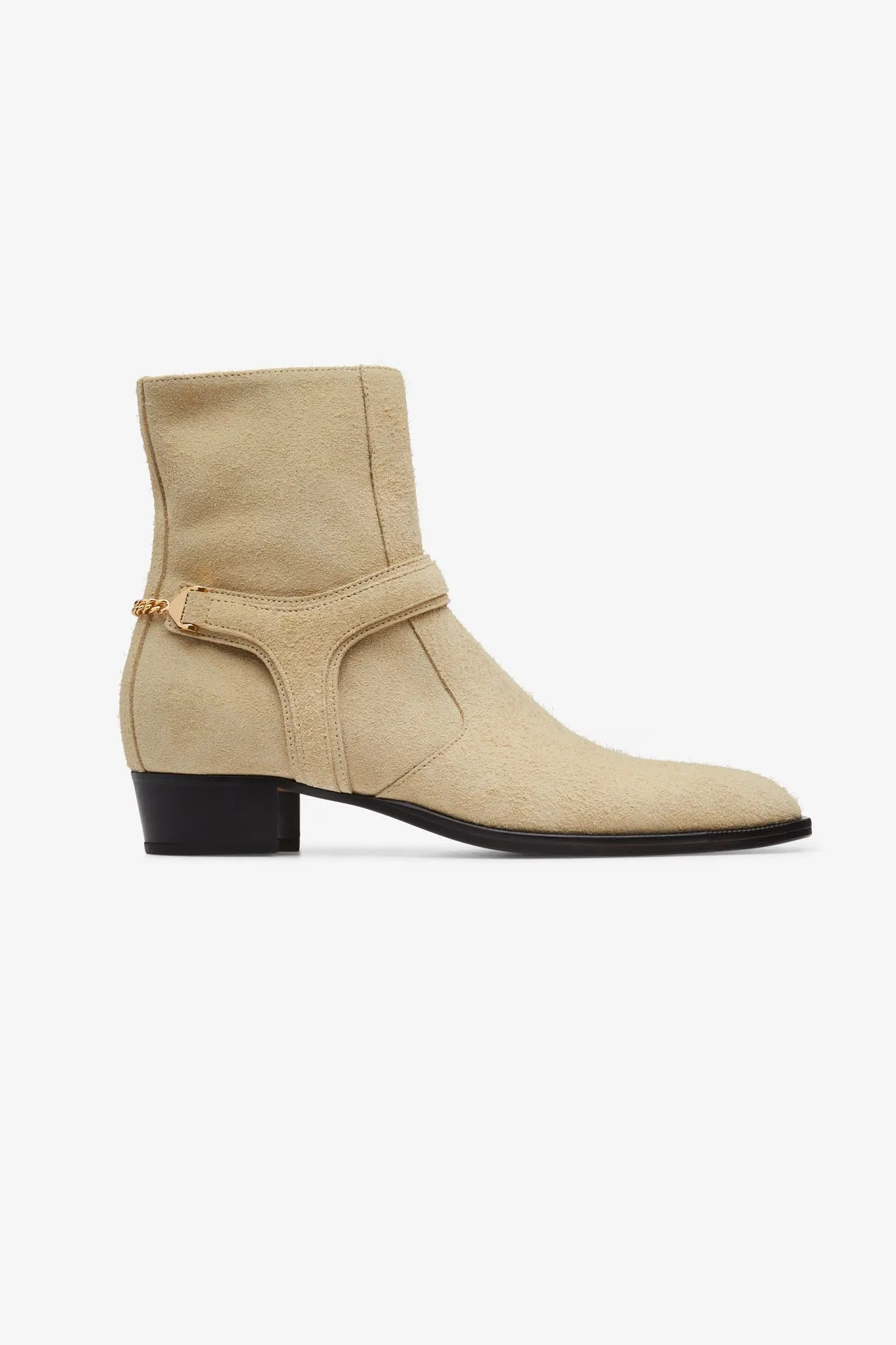 Vintage Look Steve Off White Suede [Woman]