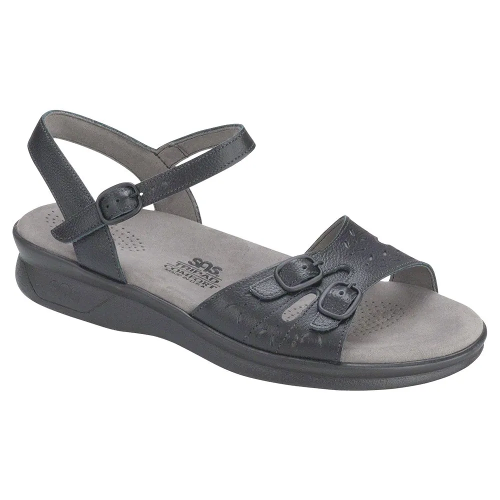Duo - Black Soft Cushioned Footwear Easy Look