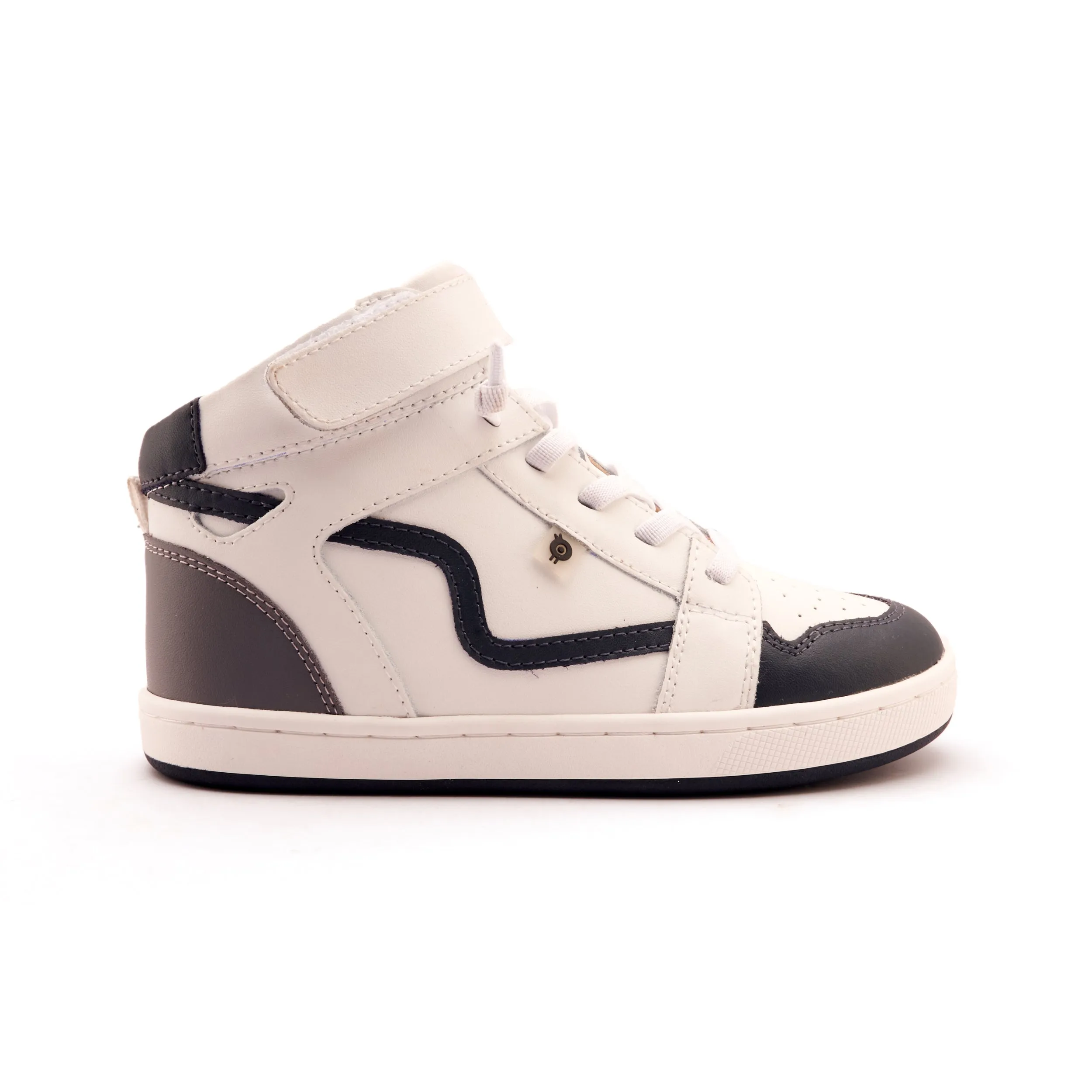 walking shoes Old Soles Boy's Field Jump Casual Shoes - Snow / Shadow / Navy