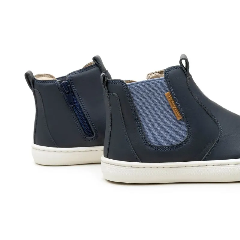 walking shoes Tip Toey Joey Boy's and Girl's Tracker Boots, Navy
