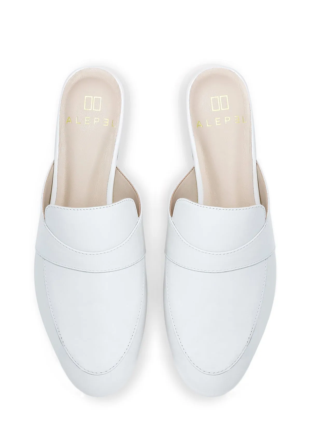 Waterproof Cushion Foam White Mule Custom Design
