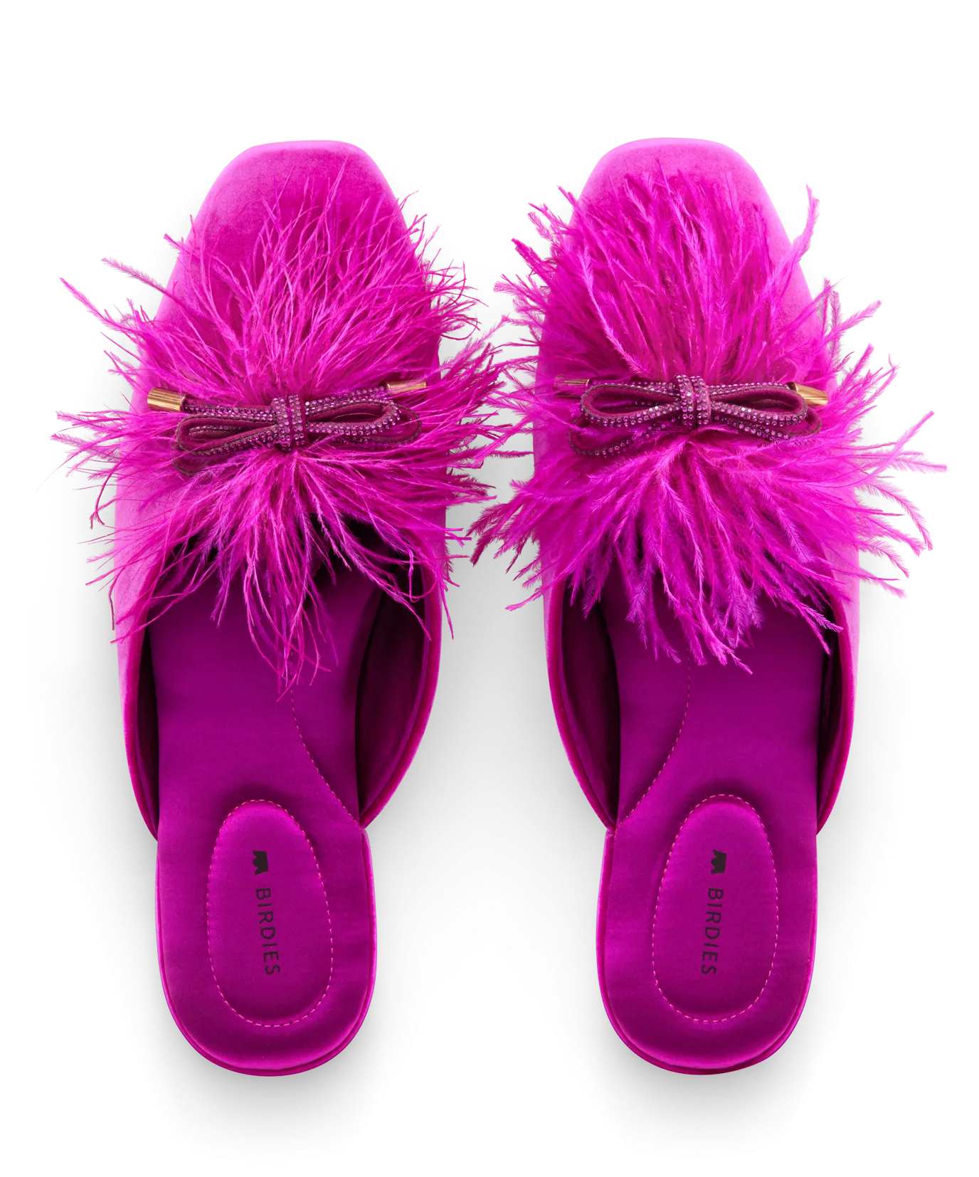 Waterproof Soft Strap The Lovebird - Hot Pink Velvet