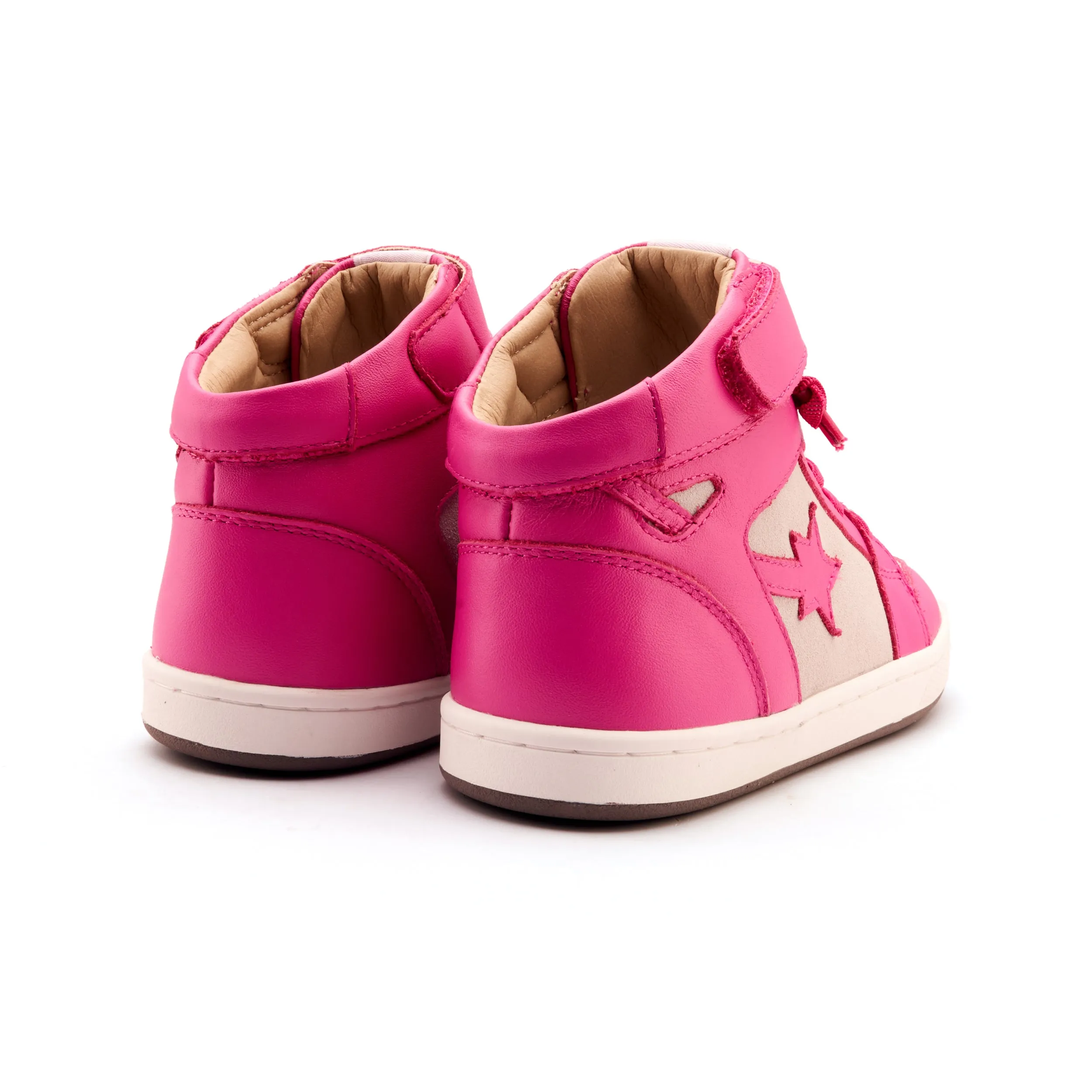 Waterproof Style Old Soles Girl's Galactica Casual Shoes - Candy / Light Grey Suede