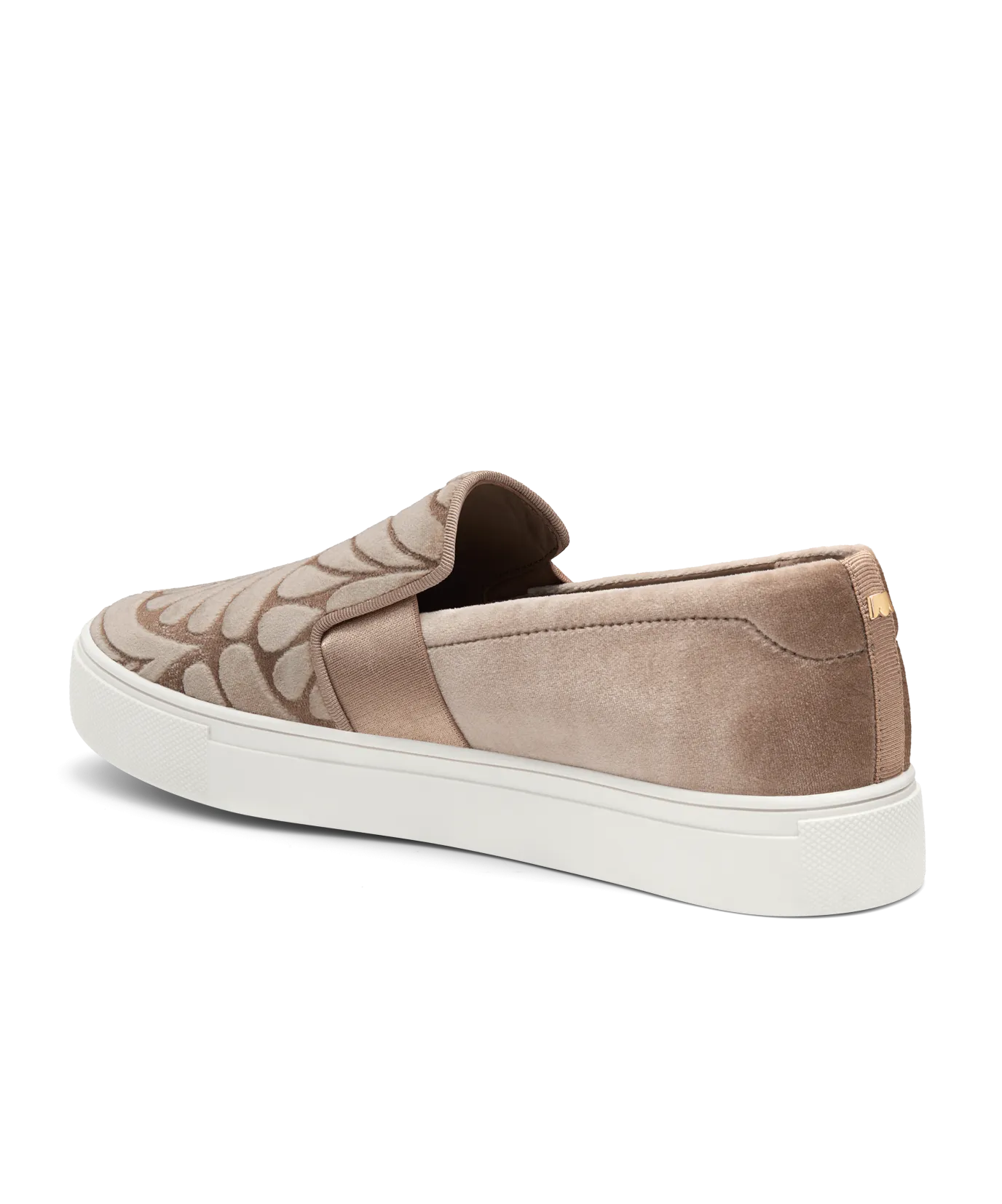 Wear-Tested The Swift - Taupe Velvet Embroidery