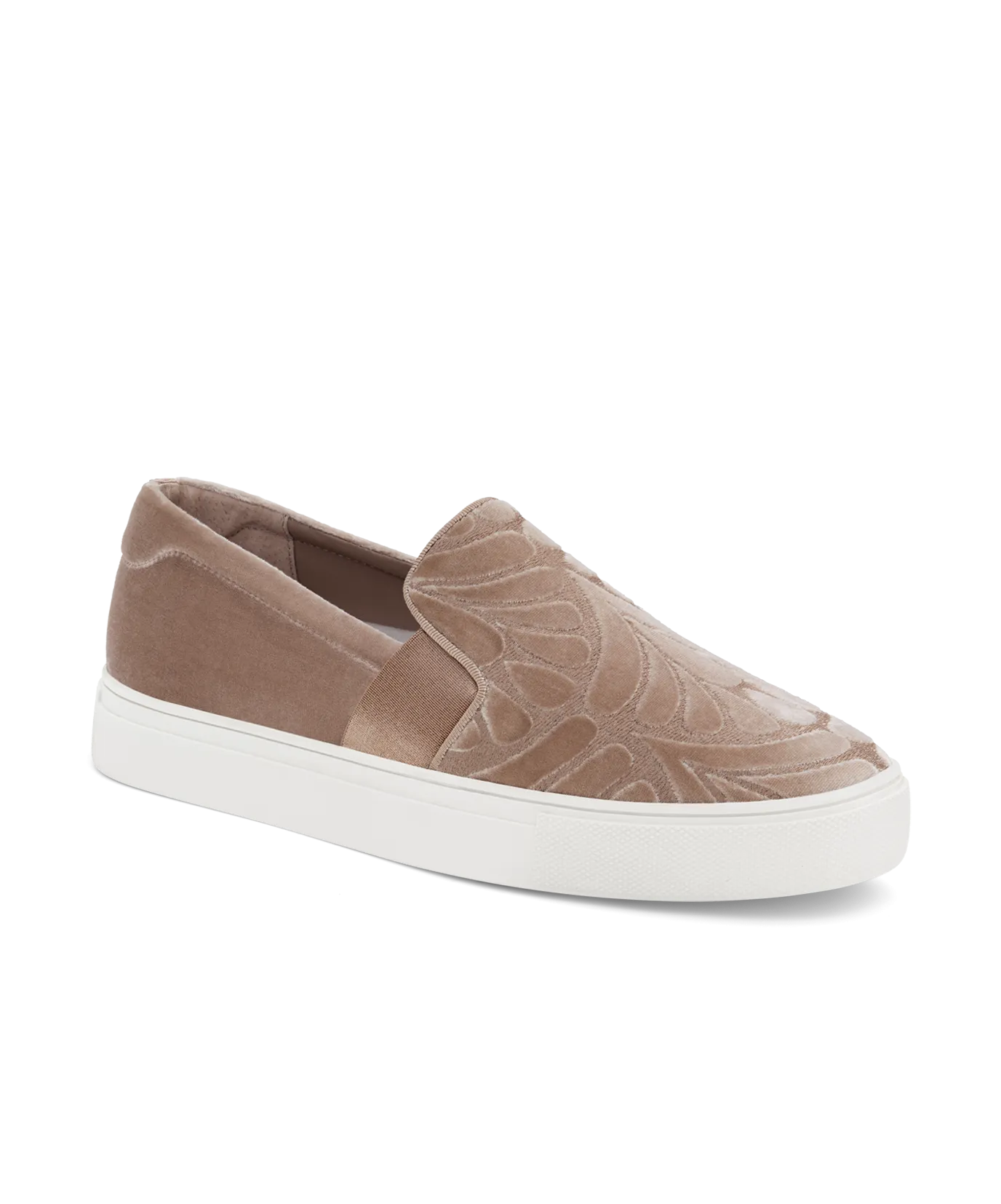 Wear-Tested The Swift - Taupe Velvet Embroidery