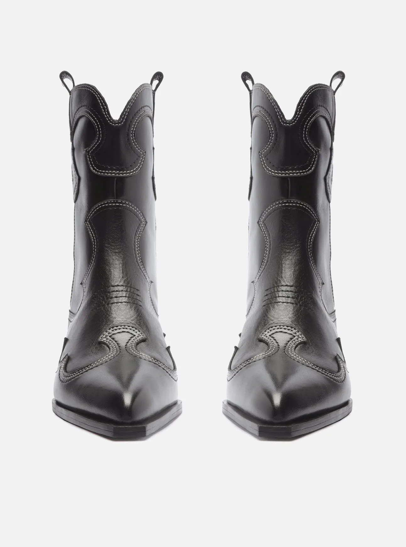 Wedding Pumps Giovanna Leather  Block Boot