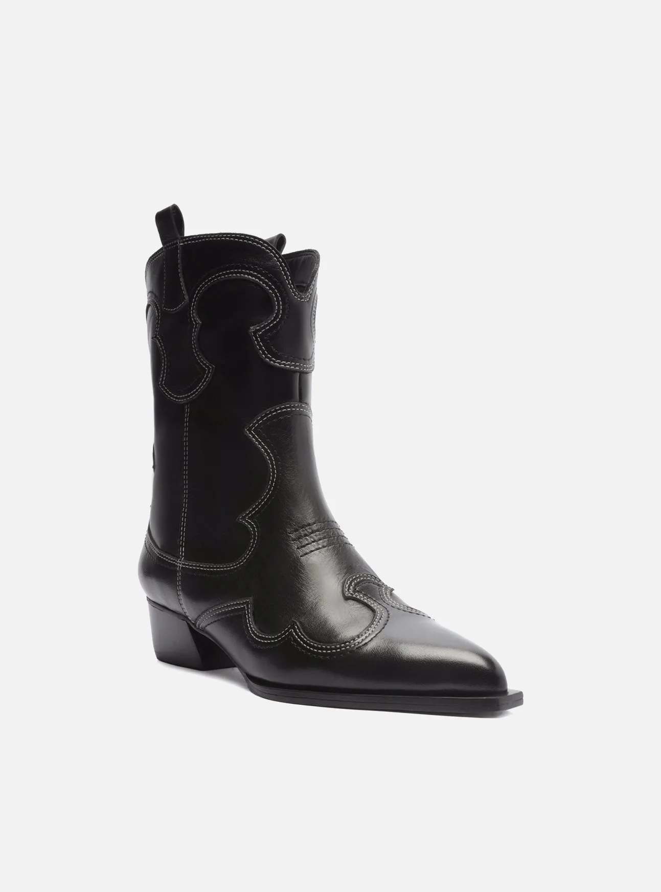 Wedding Pumps Giovanna Leather  Block Boot