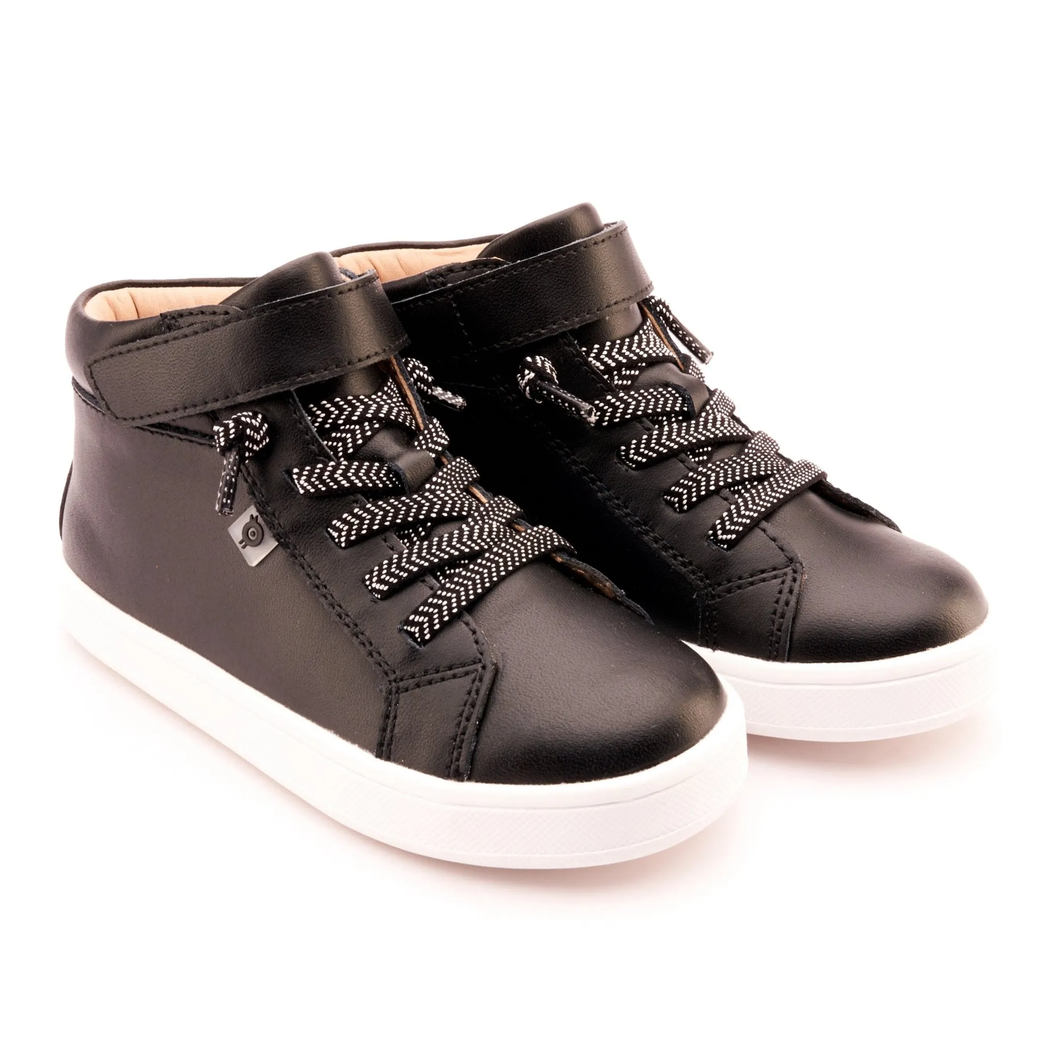 Wedges Old Soles Boy's and Girl's Smiley Casual Shoes - Sneak Black