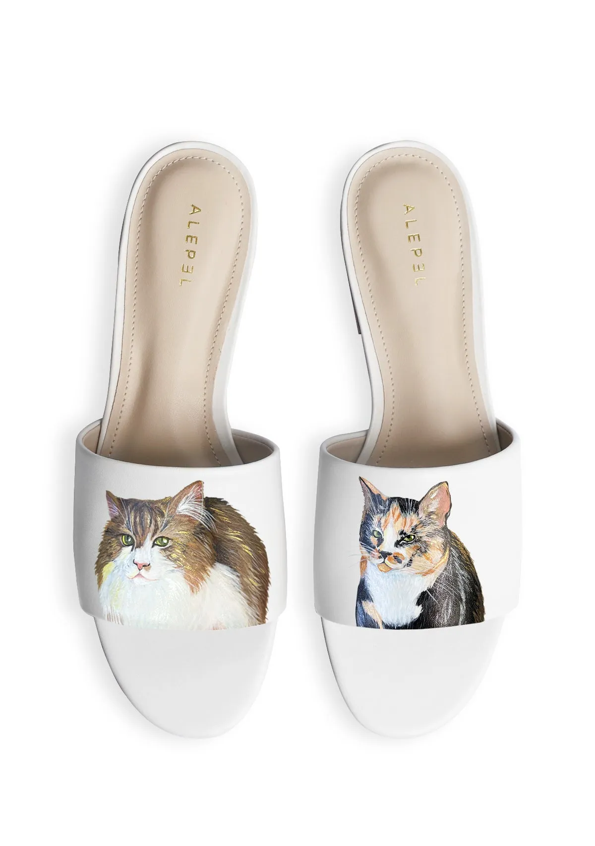 Chill Vibes Walk Ready White Slide Custom Design