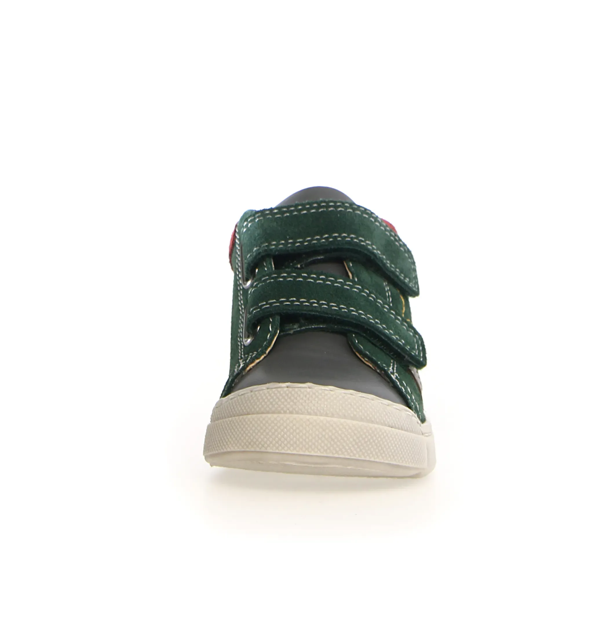 Width Options Naturino Nerys Vl Boy's and Girl's Casual Shoes - Anthracite/Green Bottle/New Granata