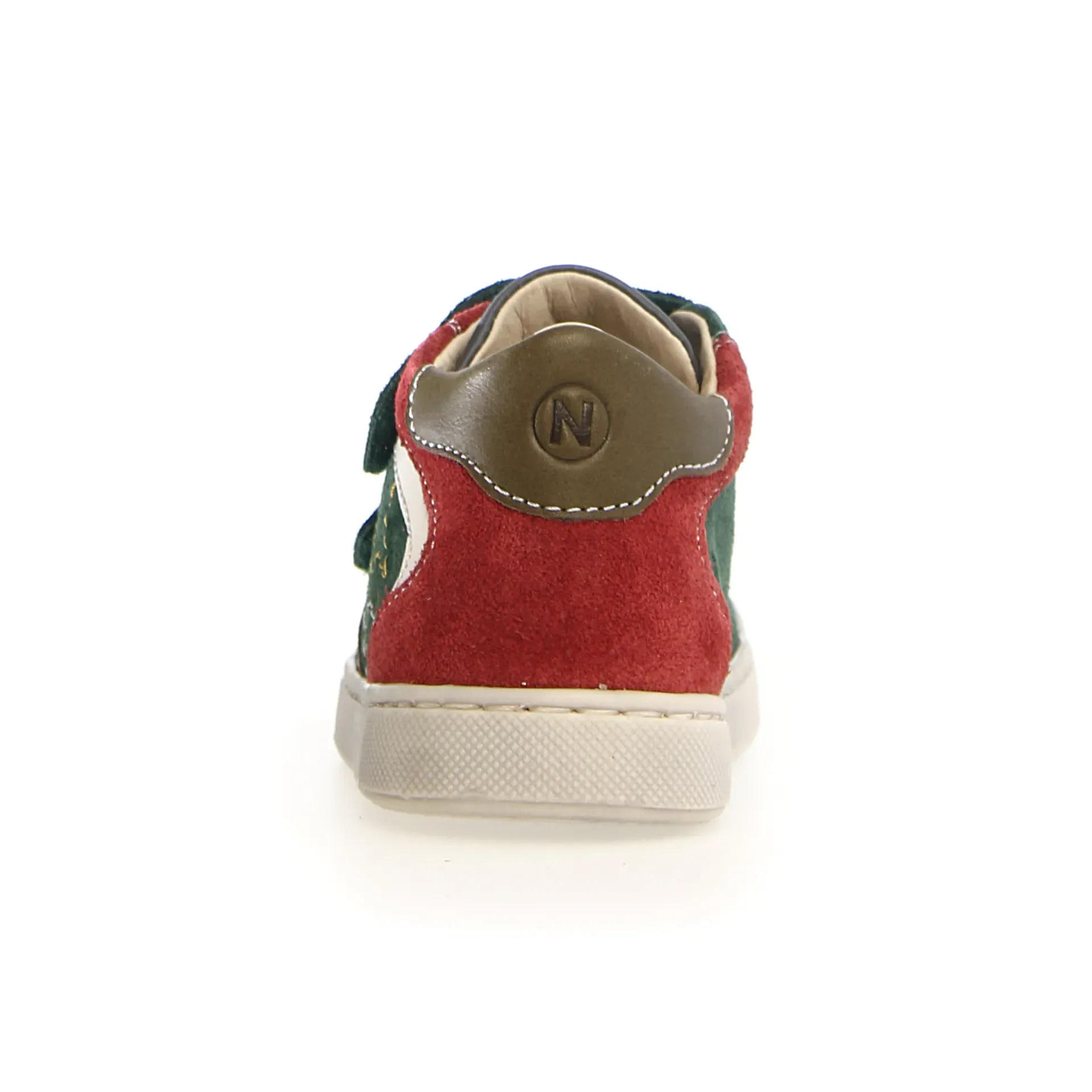 Width Options Naturino Nerys Vl Boy's and Girl's Casual Shoes - Anthracite/Green Bottle/New Granata