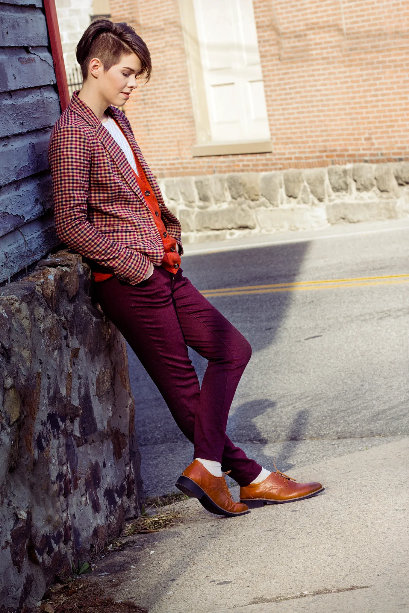 Winter Fit The Downtown Dappers in Light Brown