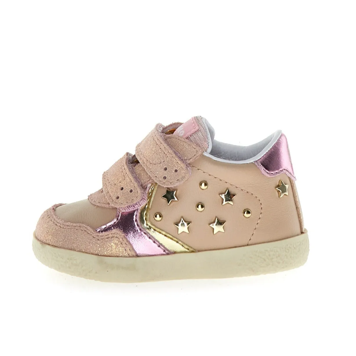 Falcotto Girl's Horis Vl Casual Shoes - Pink/Cipria Boys' clothing Breathable materials for kids