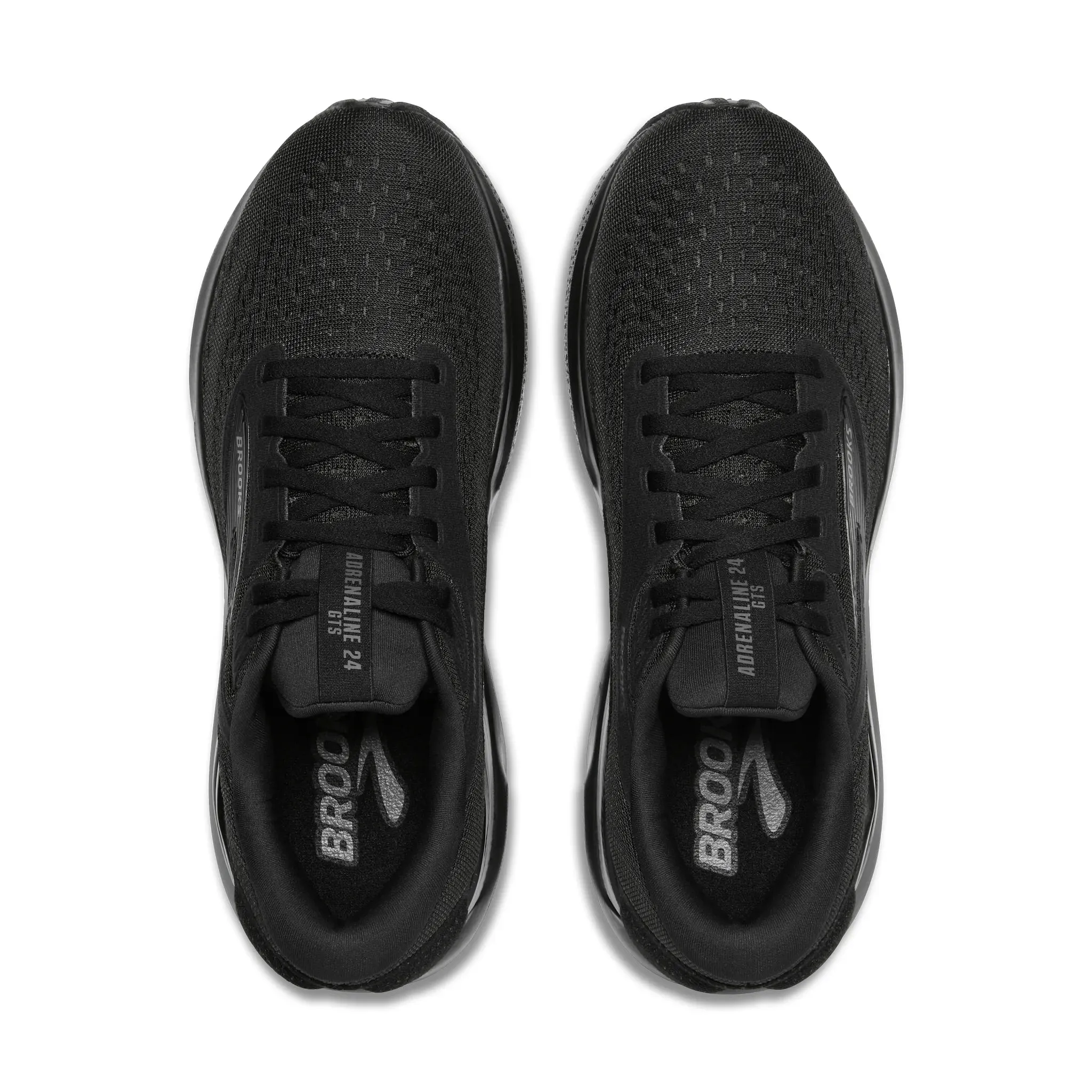 Women's Adrenaline GTS 24 - Black / Black / Ebony Clean Edge Design