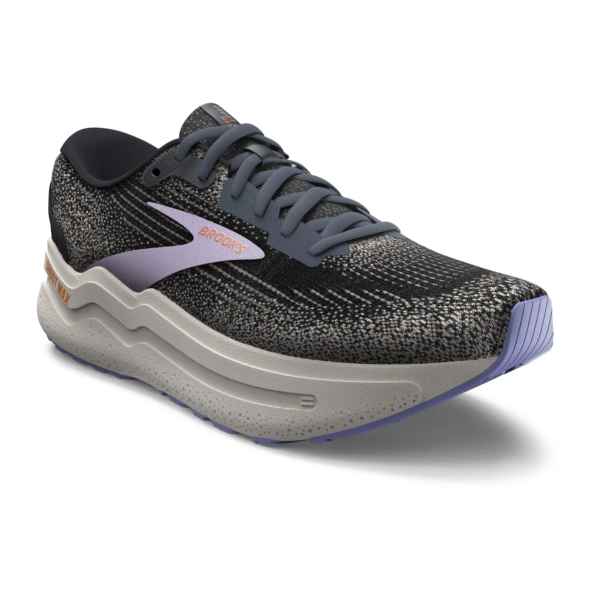 Women's Ghost Max 2 - Ebony / Sweet Lavender / Alloy Built-In Support