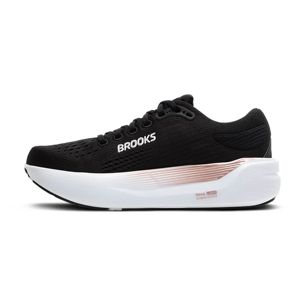 Women's Ghost Max 3 - Black / Black / Rose Gold Comfort Boost Midsole