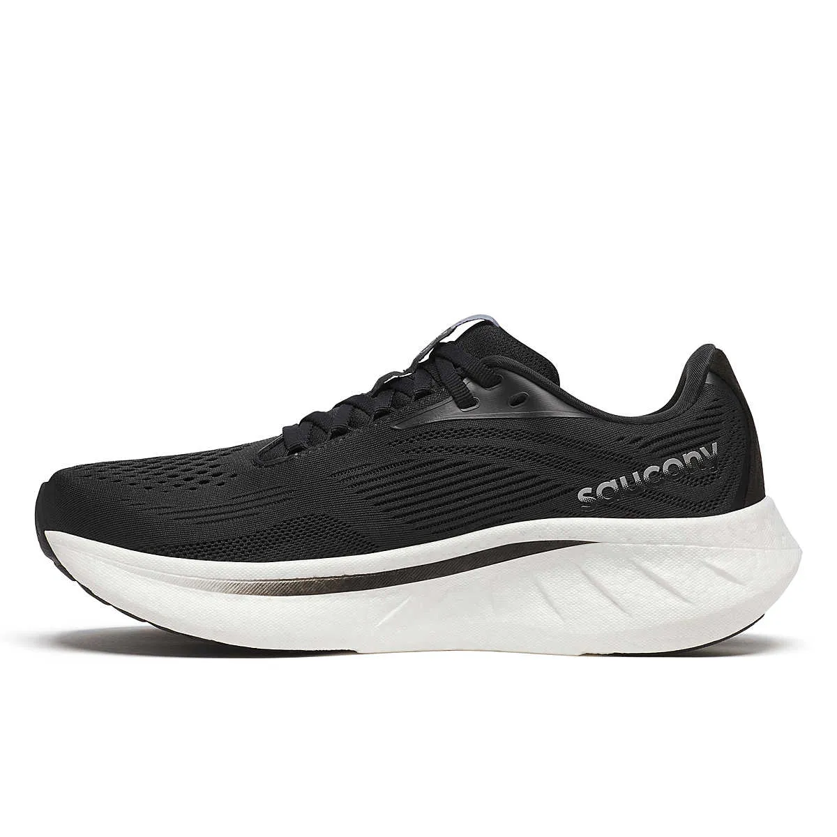Women's Ride 18 - Black / White Responsive Cushioning Base