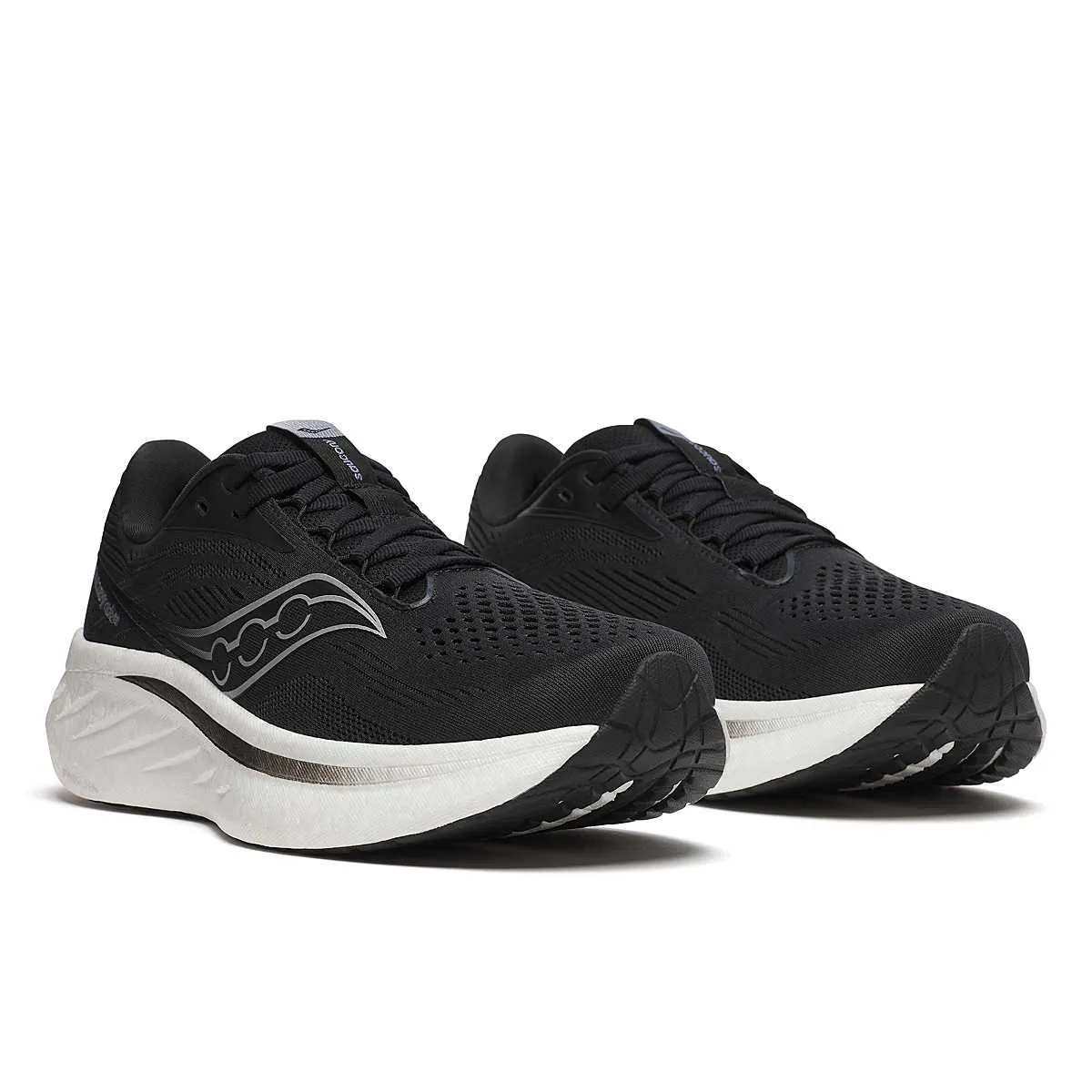 Women's Ride 18 - Black / White Responsive Cushioning Base