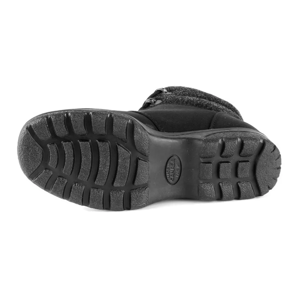 Women's Trek Hiker Boot Black Flexible Sole